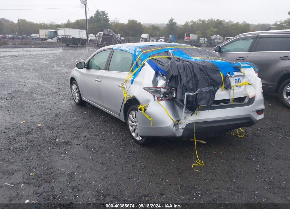 2016 NISSAN SENTRA S VIN: 3N1AB7AP1GY328033