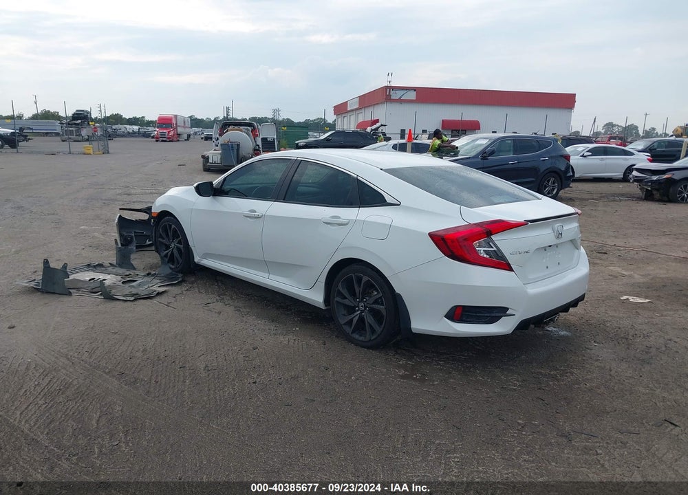 2019 HONDA CIVIC SPORT VIN: 19XFC2F88KE015530