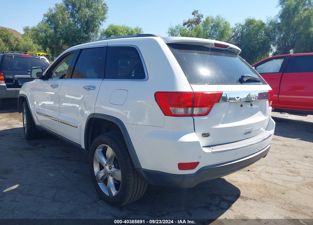 2013 JEEP GRAND CHEROKEE OVERLAND VIN: 1C4RJECG0DC526398