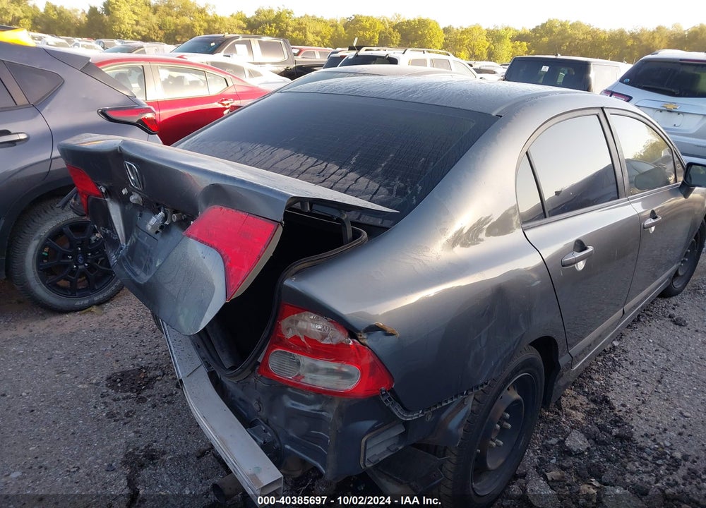 2009 HONDA CIVIC LX VIN: 2HGFA16549H306838