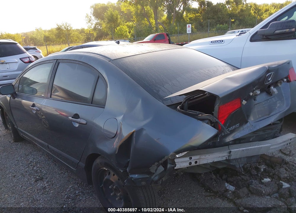 2009 HONDA CIVIC LX VIN: 2HGFA16549H306838