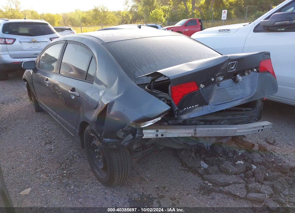 2009 HONDA CIVIC LX VIN: 2HGFA16549H306838