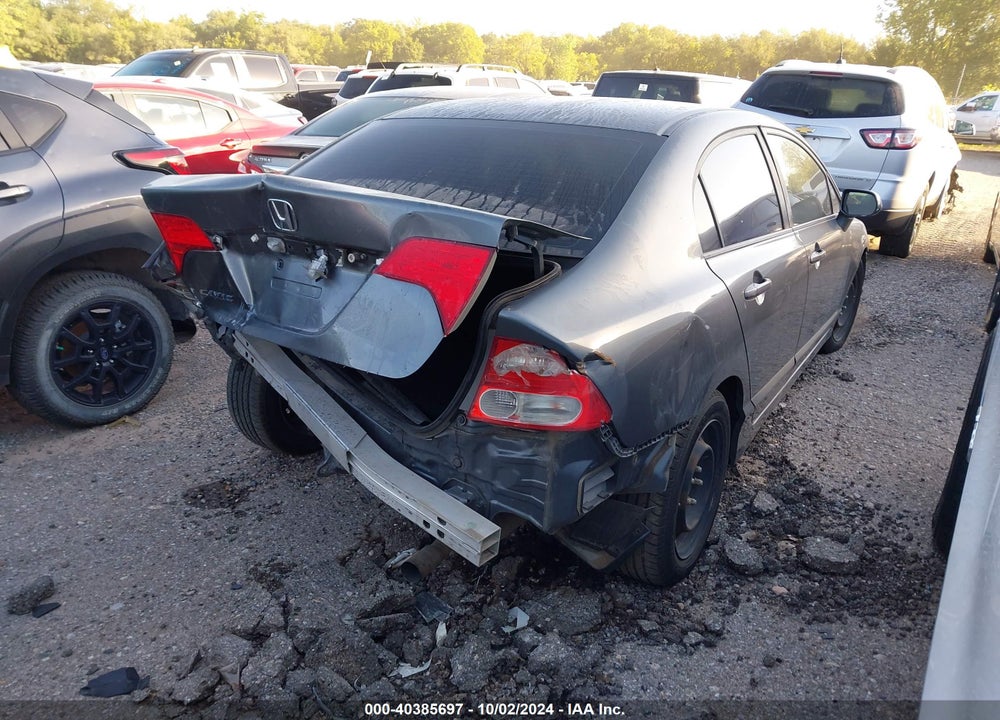 2009 HONDA CIVIC LX VIN: 2HGFA16549H306838