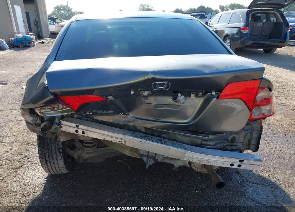 2009 HONDA CIVIC LX VIN: 2HGFA16549H306838