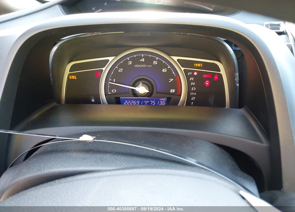2009 HONDA CIVIC LX VIN: 2HGFA16549H306838