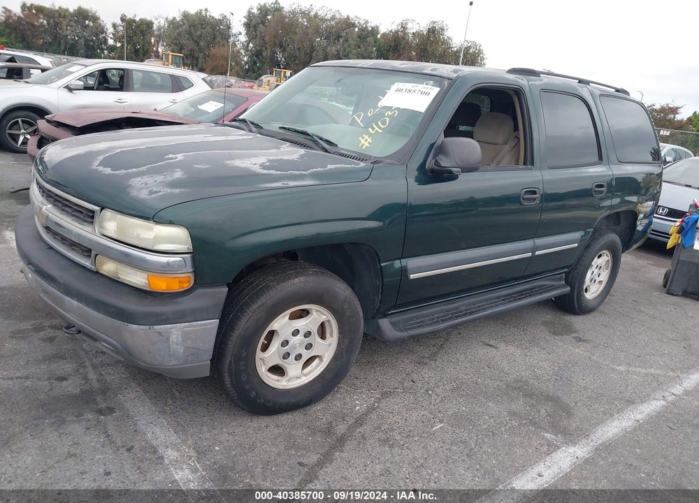 2004 CHEVROLET TAHOE LS VIN: 1GNEK13Z74J103617
