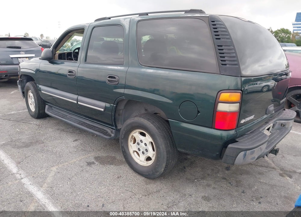 2004 CHEVROLET TAHOE LS VIN: 1GNEK13Z74J103617