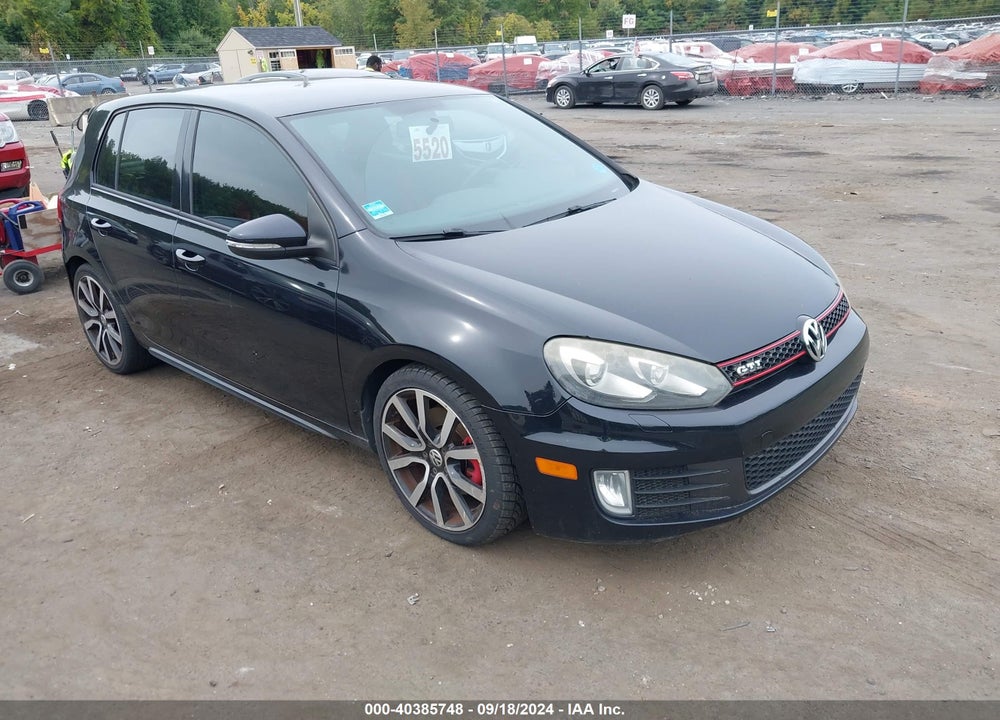 2010 VOLKSWAGEN GTI 4-DOOR VIN: WVWGD7AJ6AW375571