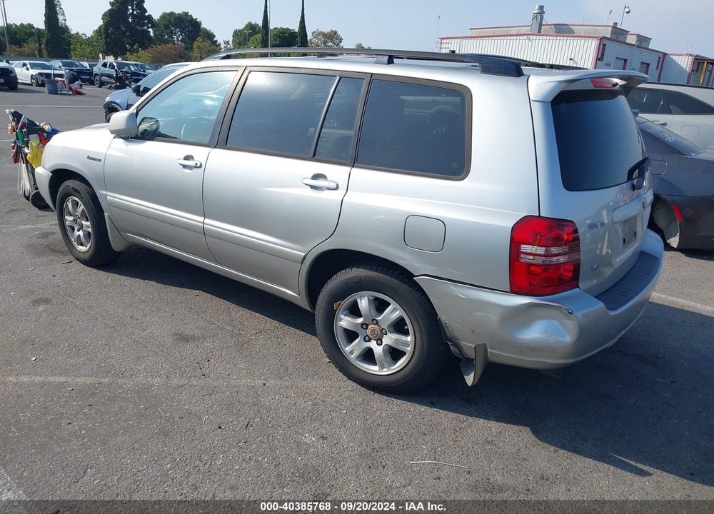2001 TOYOTA HIGHLANDER V6 VIN: JTEGF21A410006090