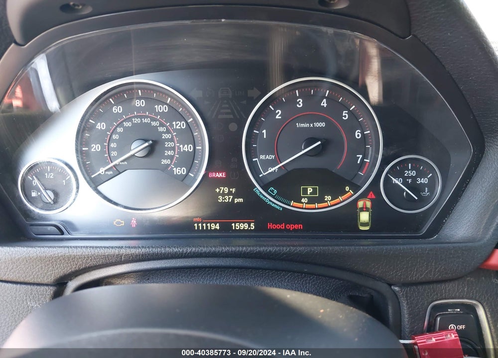 2013 BMW 335I VIN: WBA3A9G5XDNP36515