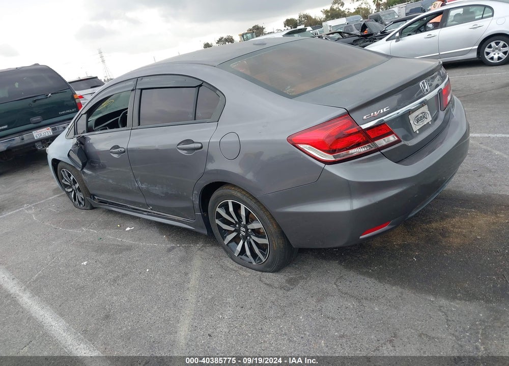 2014 HONDA CIVIC EX-L VIN: 19XFB2F95EE255148