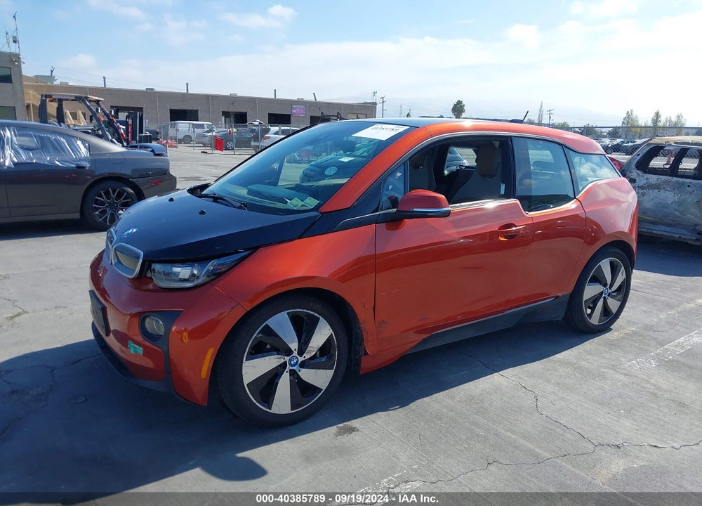 2014 BMW I3 BASE W/RANGE EXTENDER VIN: WBY1Z4C53EV275637