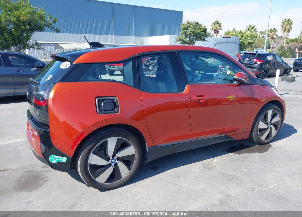 2014 BMW I3 BASE W/RANGE EXTENDER VIN: WBY1Z4C53EV275637