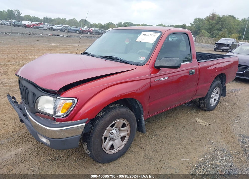 2004 TOYOTA TACOMA VIN: 5TENL42N94Z355171