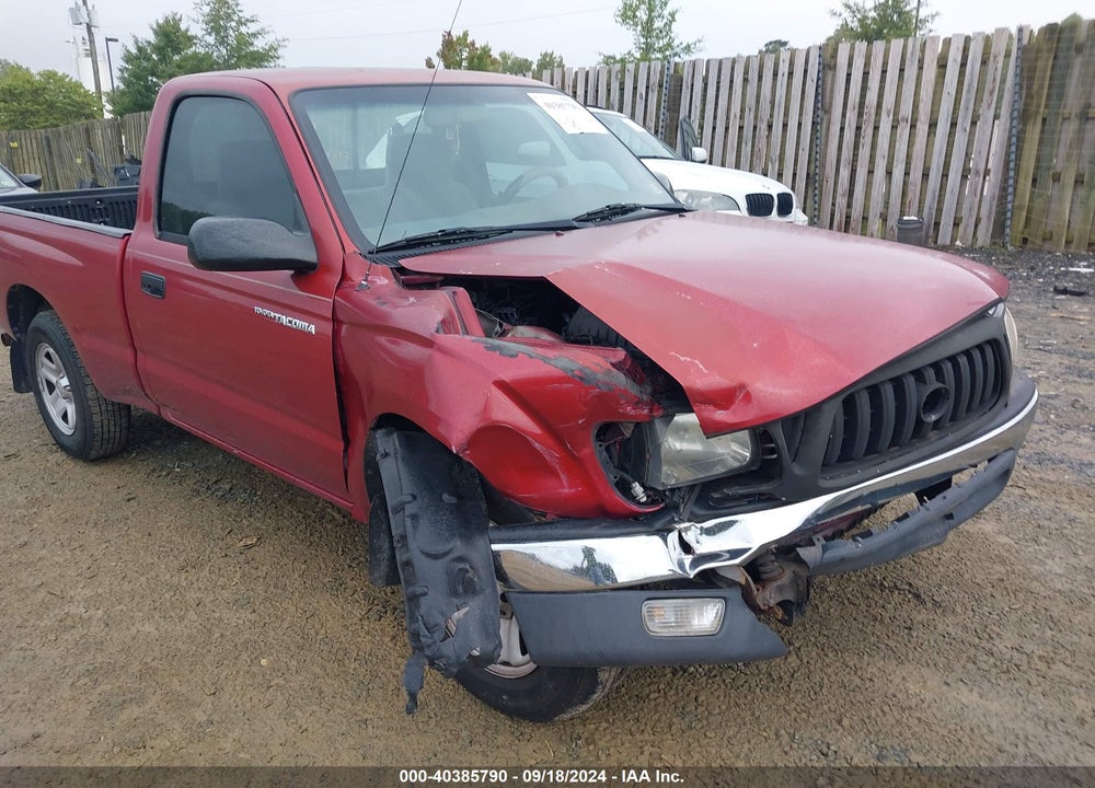 2004 TOYOTA TACOMA VIN: 5TENL42N94Z355171
