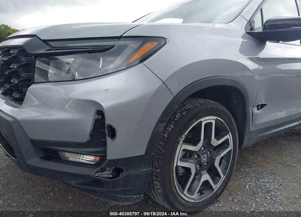 2022 HONDA PASSPORT AWD ELITE VIN: 5FNYF8H02NB004337