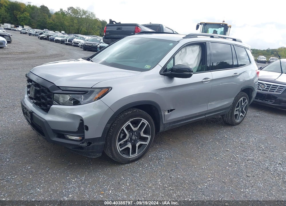 2022 HONDA PASSPORT AWD ELITE VIN: 5FNYF8H02NB004337