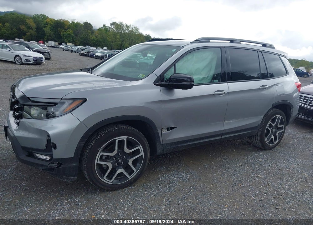 2022 HONDA PASSPORT AWD ELITE VIN: 5FNYF8H02NB004337