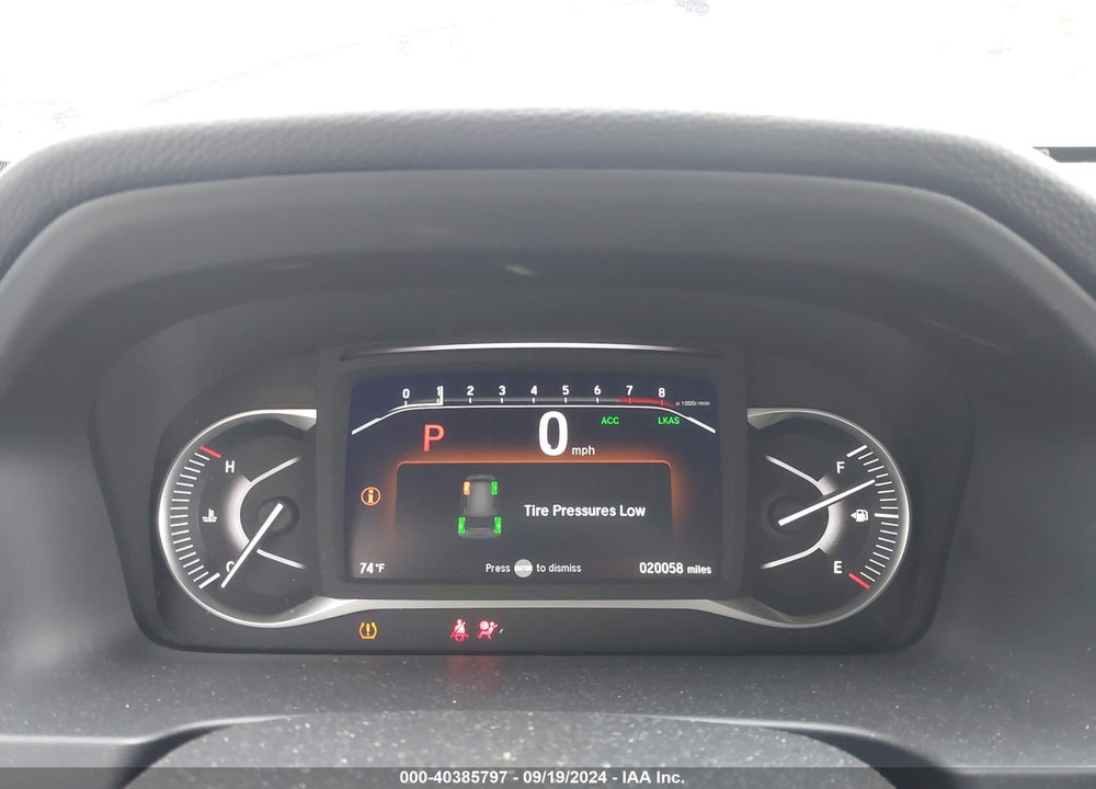 2022 HONDA PASSPORT AWD ELITE VIN: 5FNYF8H02NB004337