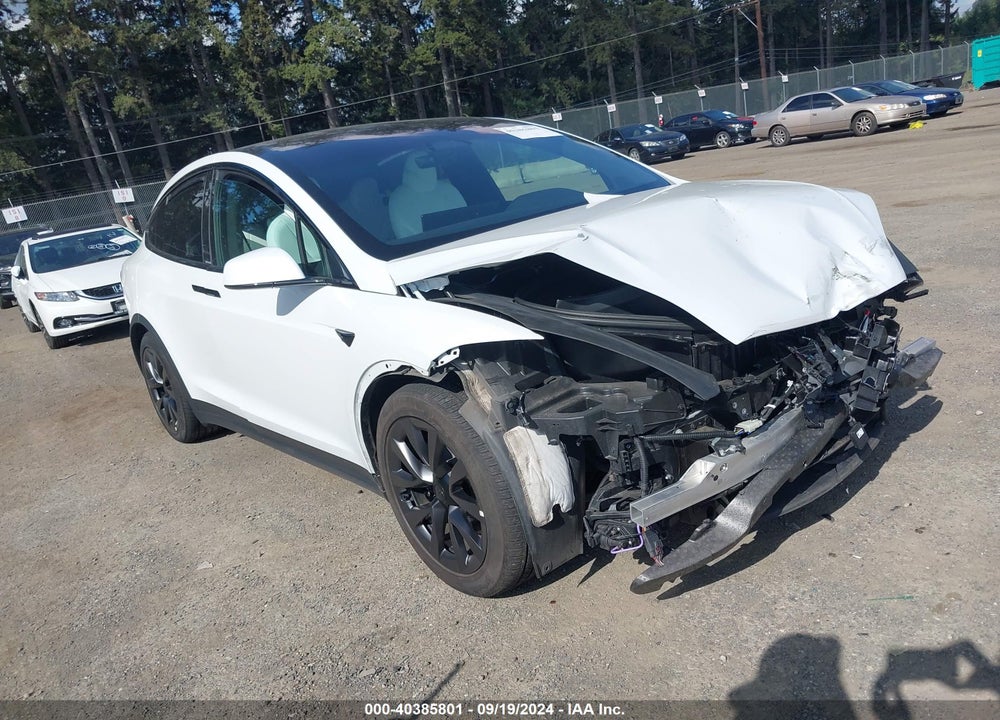 2023 TESLA MODEL X DUAL MOTOR ALL-WHEEL DRIVE/STANDARD RANGE VIN: 7SAXCDE5XPF371604