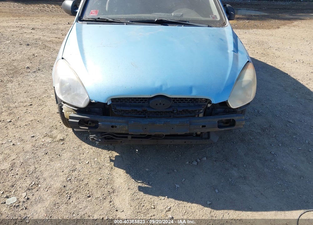 2009 HYUNDAI ACCENT GS VIN: KMHCM36C19U120220