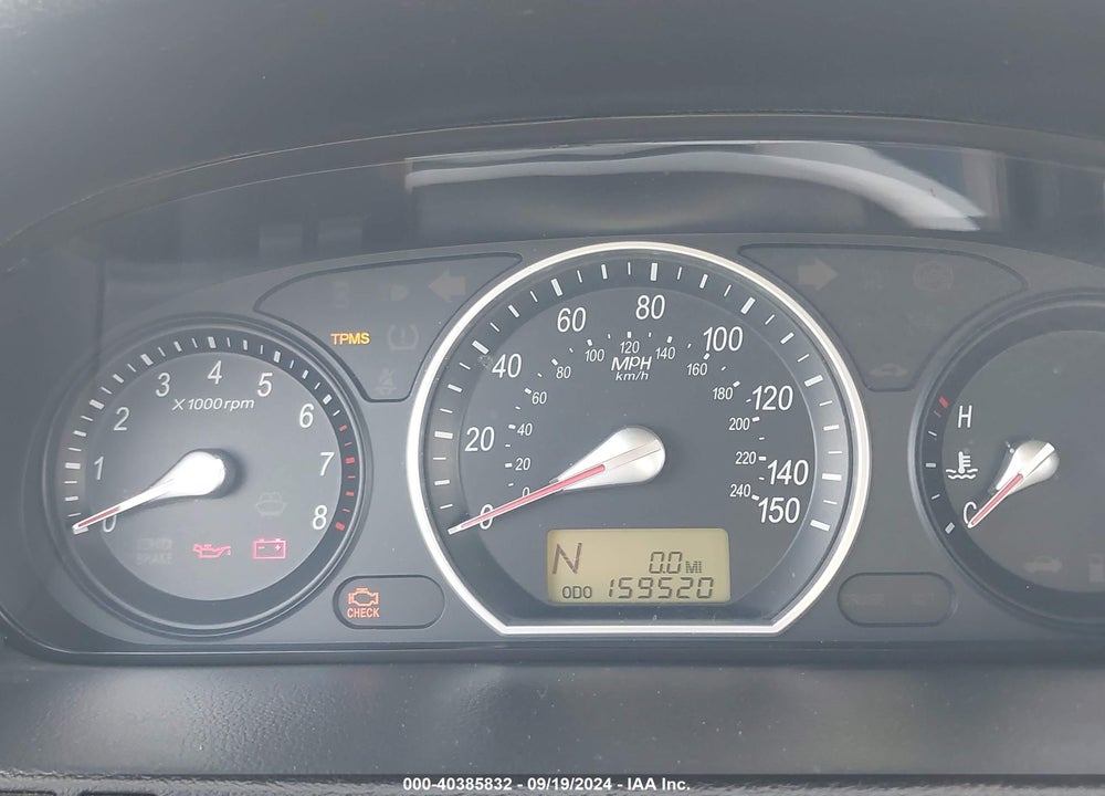 2008 HYUNDAI SONATA LIMITED/SE VIN: 5NPEU46C58H330704