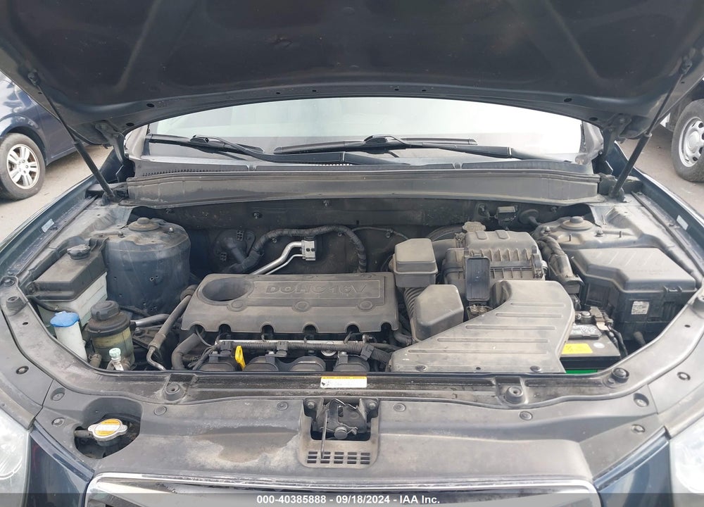 2012 HYUNDAI SANTA FE GLS VIN: 5XYZGDAB9CG163268