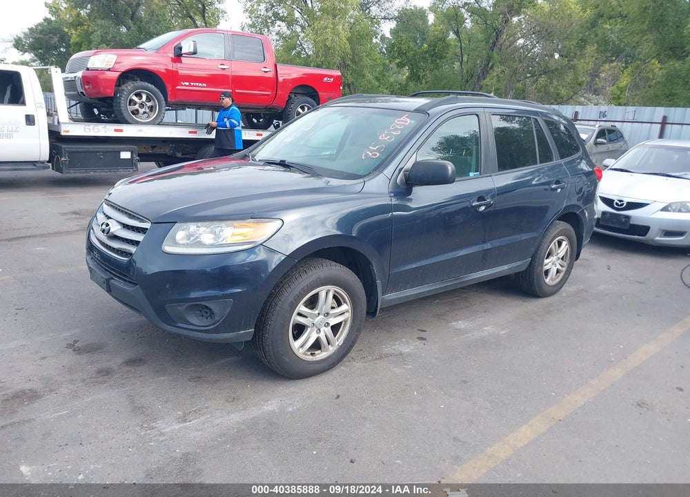 2012 HYUNDAI SANTA FE GLS VIN: 5XYZGDAB9CG163268