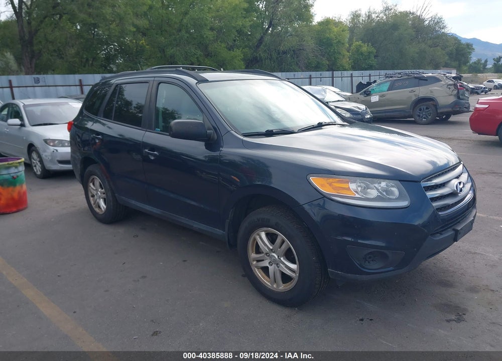 2012 HYUNDAI SANTA FE GLS VIN: 5XYZGDAB9CG163268
