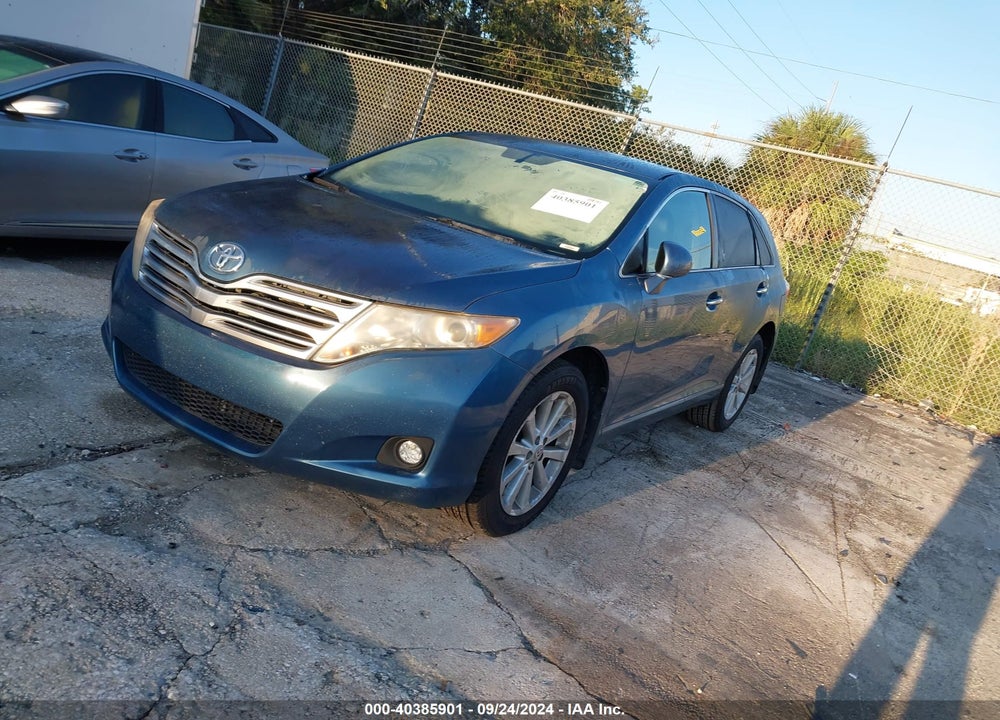 2009 TOYOTA VENZA VIN: 4T3ZE11AX9U010954