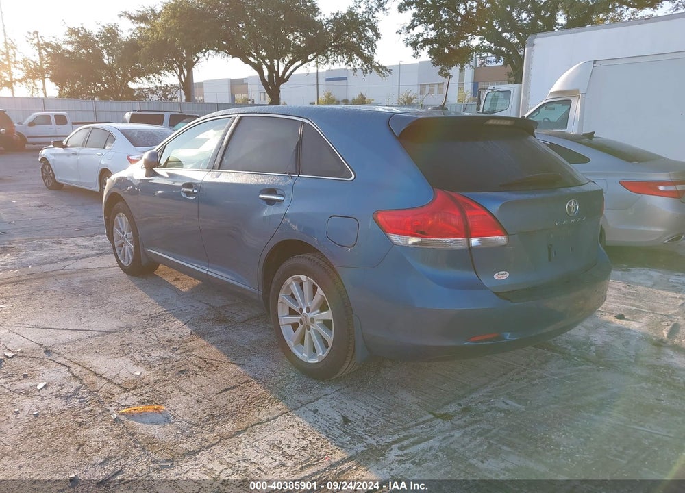 2009 TOYOTA VENZA VIN: 4T3ZE11AX9U010954