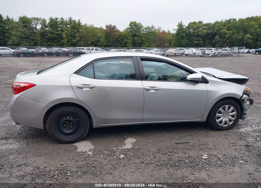 2019 TOYOTA COROLLA L VIN: 2T1BURHE0KC204467