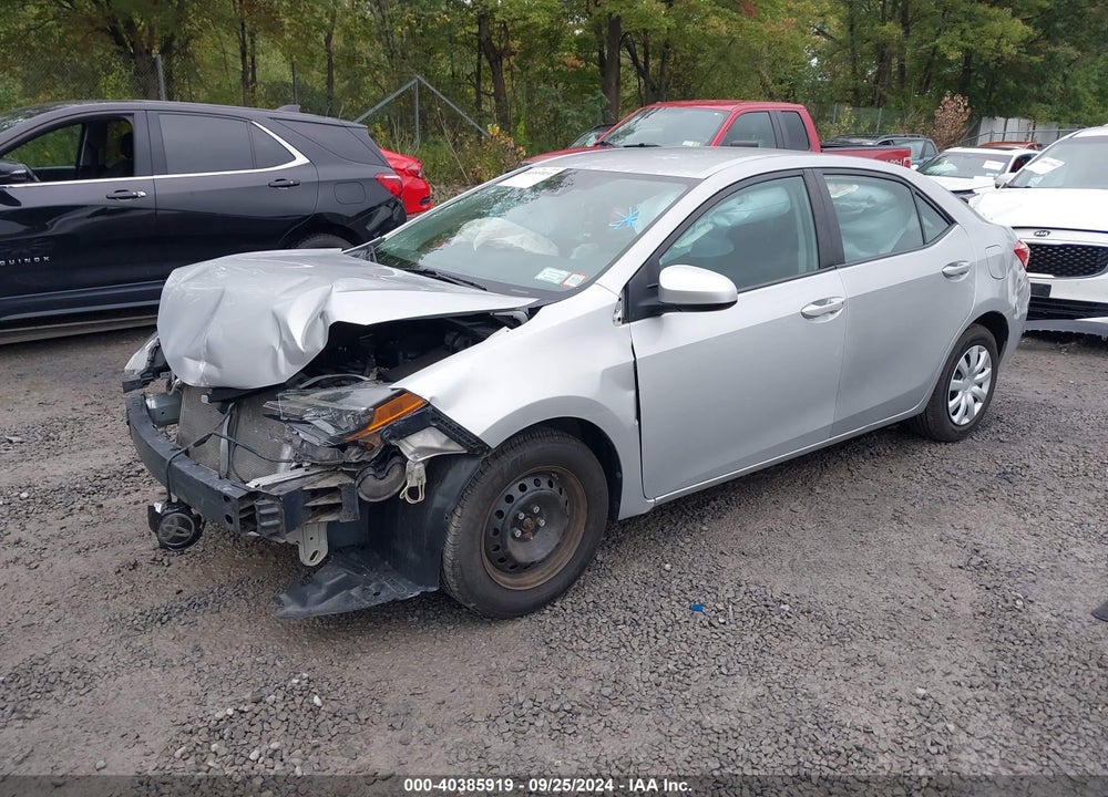 2019 TOYOTA COROLLA L VIN: 2T1BURHE0KC204467