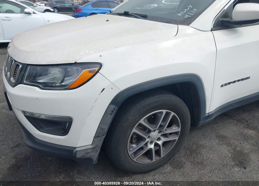 2018 JEEP COMPASS SUN AND WHEEL FWD VIN: 3C4NJCBBXJT489577