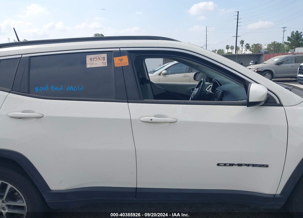 2018 JEEP COMPASS SUN AND WHEEL FWD VIN: 3C4NJCBBXJT489577