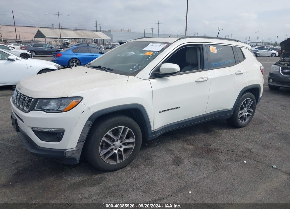 2018 JEEP COMPASS SUN AND WHEEL FWD VIN: 3C4NJCBBXJT489577