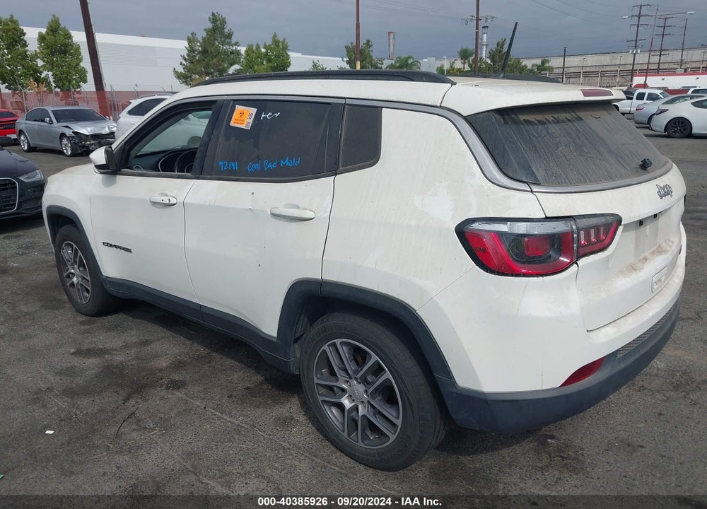 2018 JEEP COMPASS SUN AND WHEEL FWD VIN: 3C4NJCBBXJT489577