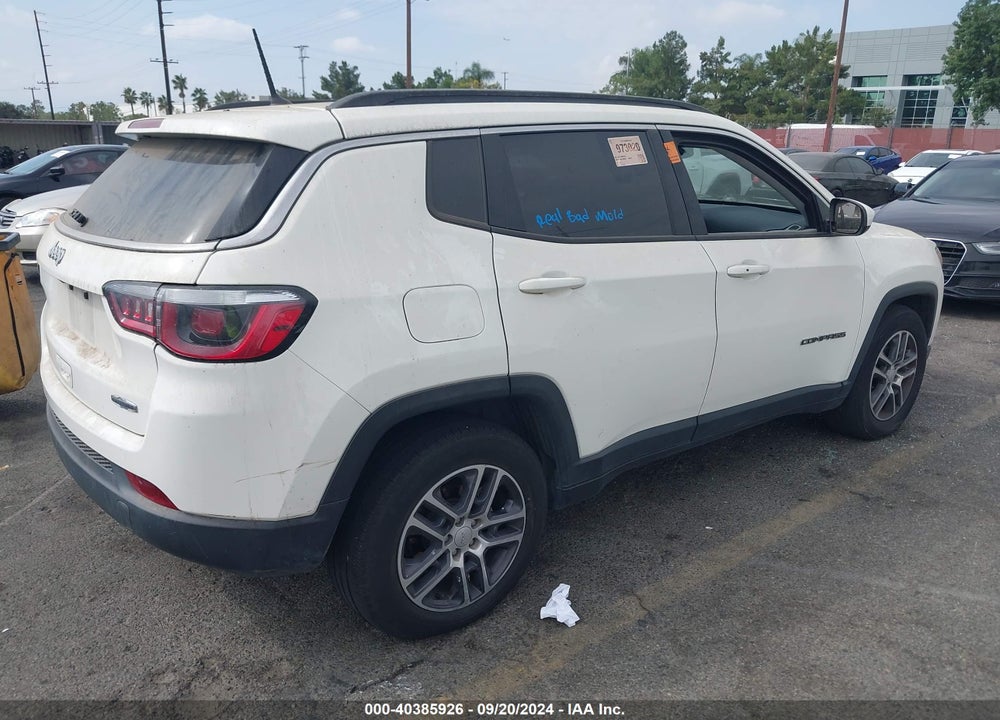 2018 JEEP COMPASS SUN AND WHEEL FWD VIN: 3C4NJCBBXJT489577