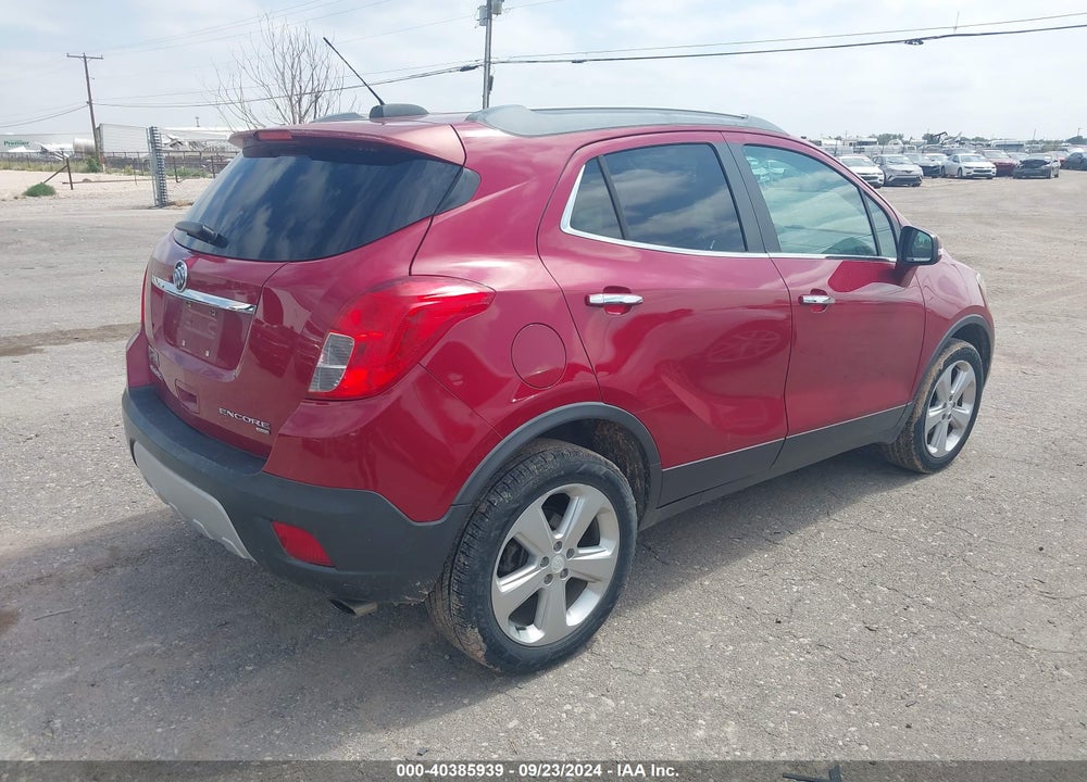 2015 BUICK ENCORE VIN: KL4CJESB9FB084350
