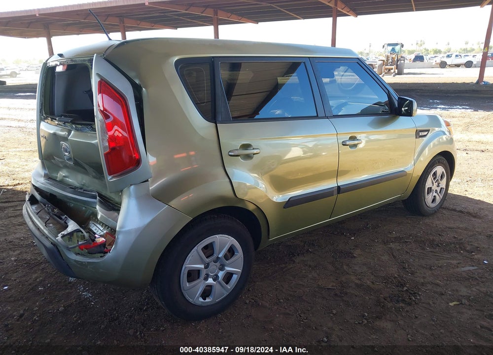 2012 KIA SOUL VIN: KNDJT2A52C7378303
