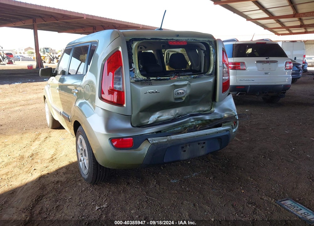 2012 KIA SOUL VIN: KNDJT2A52C7378303