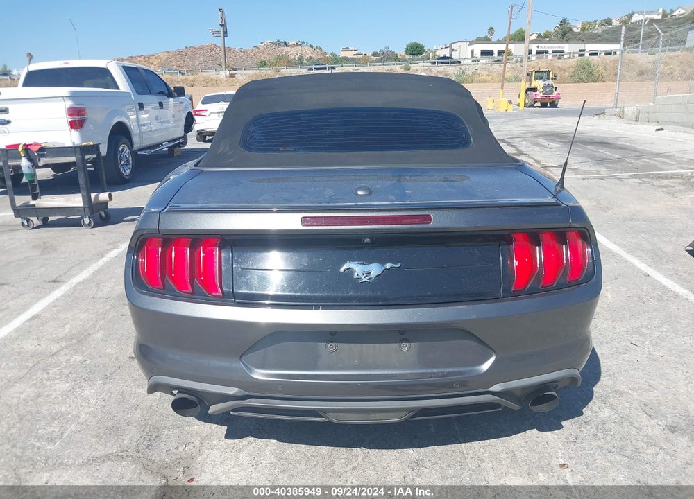 2019 FORD MUSTANG ECOBOOST PREMIUM VIN: 1FATP8UH6K5148561