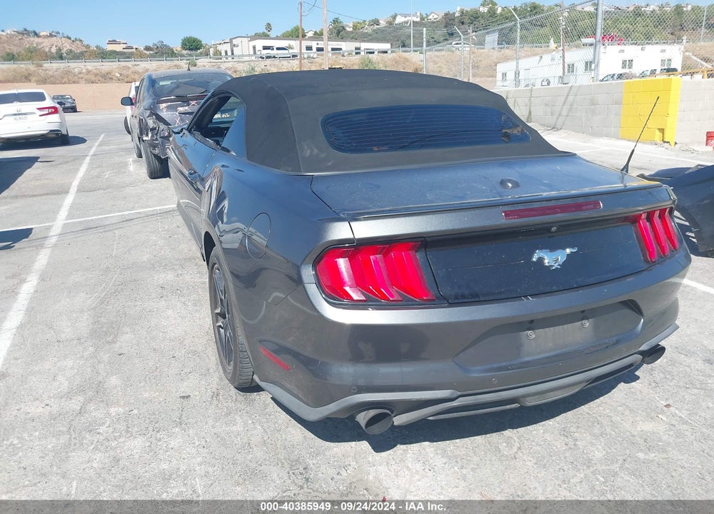 2019 FORD MUSTANG ECOBOOST PREMIUM VIN: 1FATP8UH6K5148561