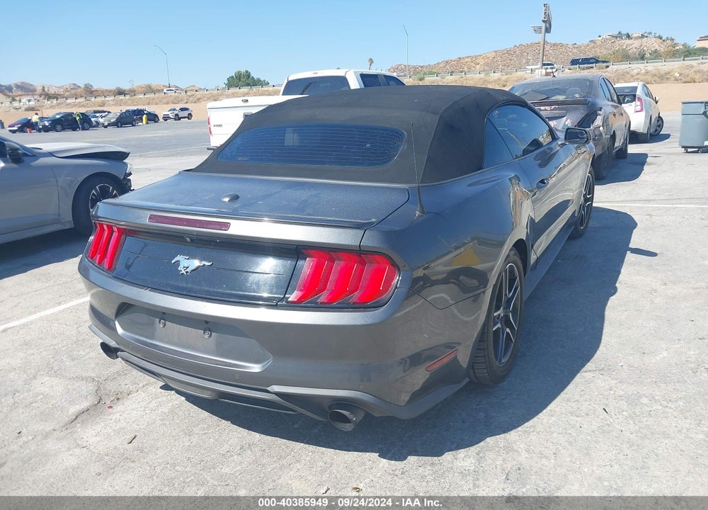 2019 FORD MUSTANG ECOBOOST PREMIUM VIN: 1FATP8UH6K5148561
