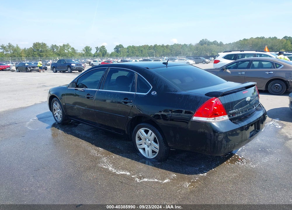 2007 CHEVROLET IMPALA LT VIN: 2G1WC58R779289131