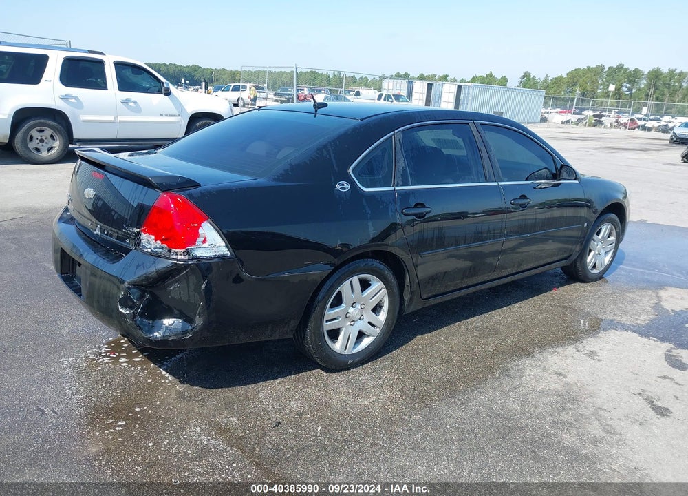 2007 CHEVROLET IMPALA LT VIN: 2G1WC58R779289131