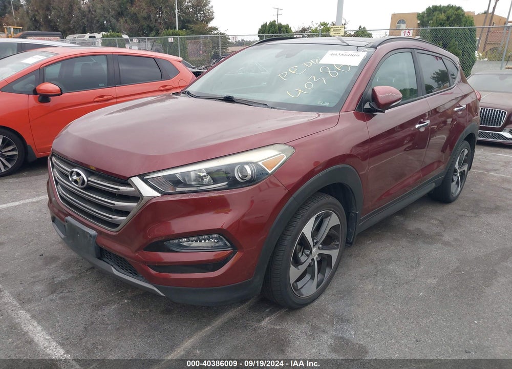 2016 HYUNDAI TUCSON LIMITED VIN: KM8J33A29GU179344
