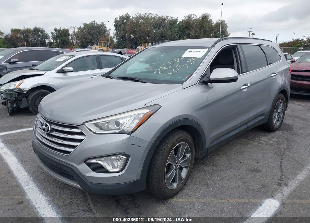 2016 HYUNDAI SANTA FE SE VIN: KM8SMDHF3GU155380