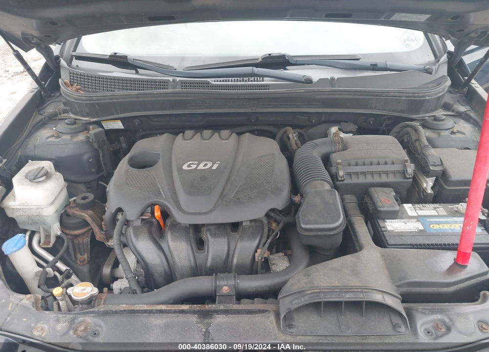 2011 HYUNDAI SONATA GLS VIN: 5NPEB4ACXBH129384