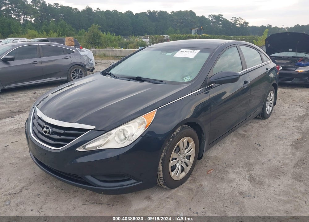 2011 HYUNDAI SONATA GLS VIN: 5NPEB4ACXBH129384